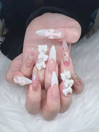 ネイル Lee Nails チップ長さだし専門店のネイルデザイン