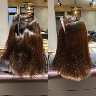 セミロング ヘアアレンジ むらたねね🌻 艶髪🫧韓国ヘアのヘアスタイル