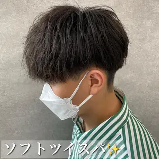 パーマ メンズ 曲がる縮毛矯正 🔥TAKUMA🔥のヘアスタイル