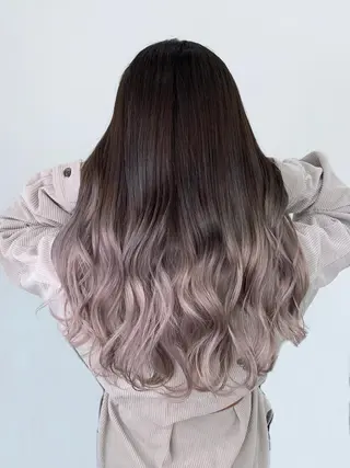 セミロング 山田 絵里菜のヘアスタイル