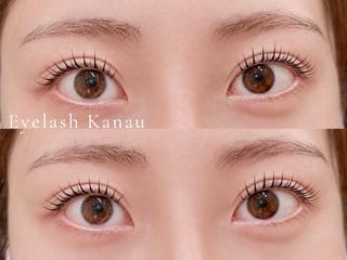 マツエク・マツパ Eyelash Kanau新宿店のマツエク・マツパデザイン