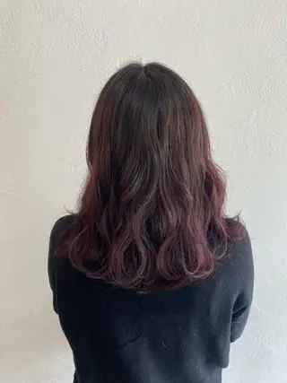 カラー 小山 奏良のヘアスタイル