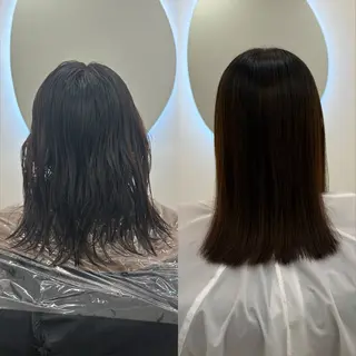 ミディアム 千春🎀 /qualiaのヘアスタイル
