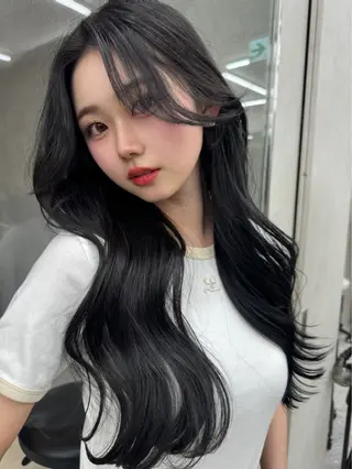 カラー ユナ hearts.店長のヘアスタイル