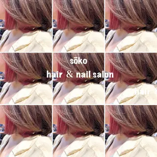 ミディアム カラー ヘアアレンジ 🫧一気にあか抜け 🫧mayuのヘアスタイル