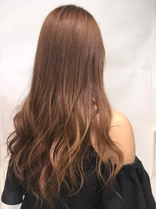 ロング カラー 渡邉 ケイジのヘアスタイル