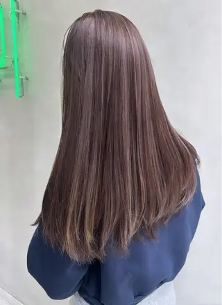 ロング カラー 中津 /kipi アカネのヘアスタイル