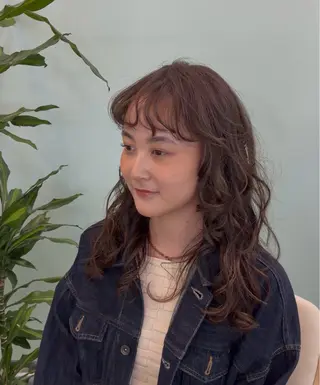 セミロング SHION泉大津 似合わせ特化のヘアスタイル