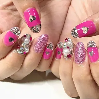 ネイル 渋谷/チップ長さ出し 👑アプレgel-xのネイルデザイン