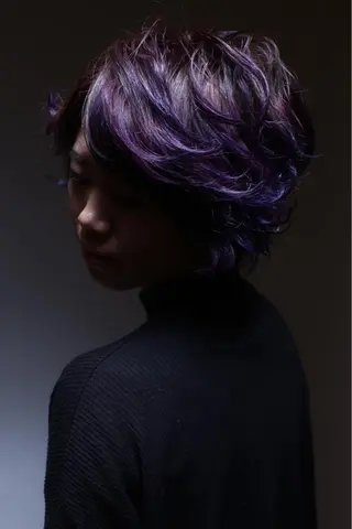 ショート カラー 松浦 よしきのヘアスタイル