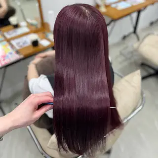 ロング カラー 田島拓海 ボブカットのヘアスタイル