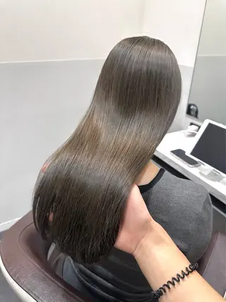 ロング カラー 矢野 晃平のヘアスタイル