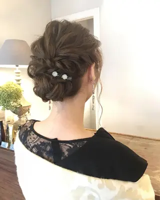 ヘアアレンジ 中野 恵脩のヘアスタイル