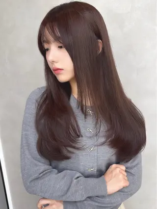 ロング 暗色カラー/レイヤー 🩶KAITOのヘアスタイル