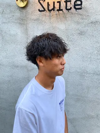 メンズ men's　パーマ/ ⭐️Tenshinのヘアスタイル