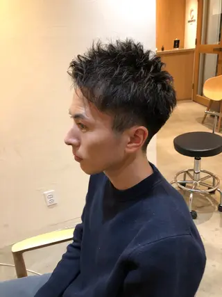 ショート メンズ 小野寺 侑也のヘアスタイル