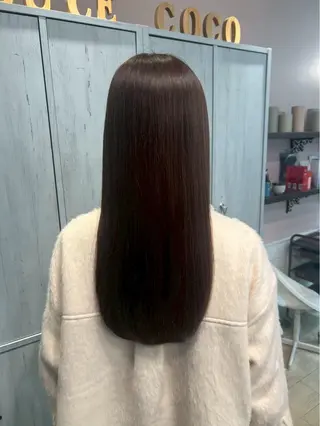 カラー 透明感カラー yuzuna♩のヘアスタイル