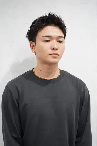 ショート パーマ メンズ men’s hair / 隼翔のヘアスタイル