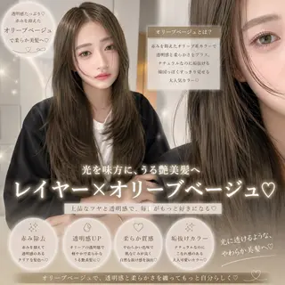 ロング 縮毛矯正/仙台カラー 韓国ヘア/reiyaのヘアスタイル