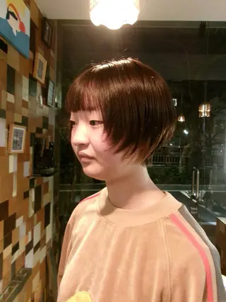 ショート ogura hitomiのヘアスタイル