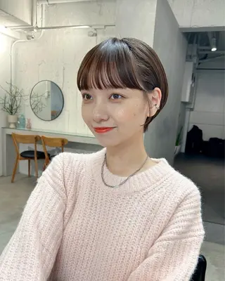 ショート ❤️ショートカット ・顔周りカット❤️のヘアスタイル
