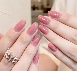 ネイル By moonネイル 🌷ワンホン/韓国風のネイルデザイン