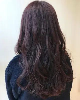 ロング カラー 松田 類生のヘアスタイル