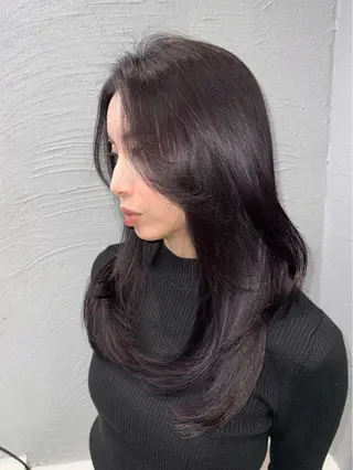 セミロング カラー GiseL 博多筑紫口店のヘアスタイル
