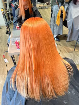 ロング 前田 菜奈子のヘアスタイル