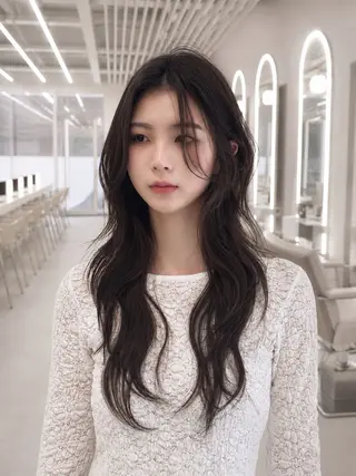 パーマ 本場韓国ヘア特化 아이비/Aibiのヘアスタイル