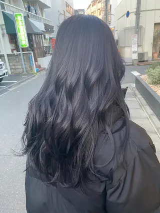 ロング カラー Sia中野新橋　店長 田中　優莉乃のヘアスタイル
