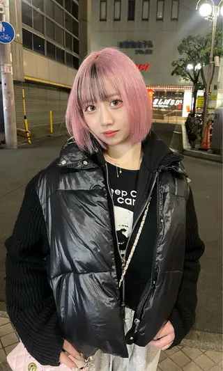 ショート 福山 晴香のヘアスタイル