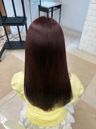 ロング 内川 楓子のヘアスタイル