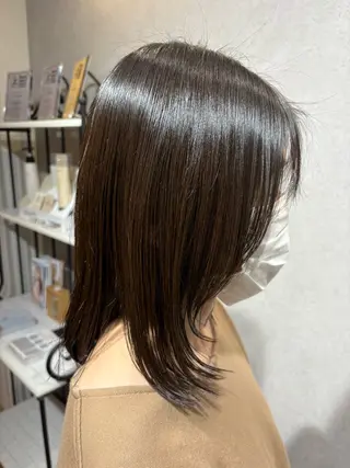 ミディアム さかもと ゆうかのヘアスタイル