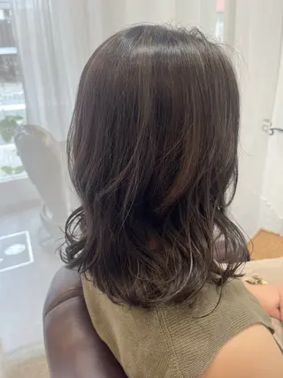 ミディアム カラー 中原由貴 /WILLOW京橋のヘアスタイル