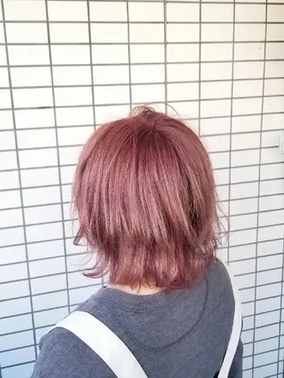 ショート カラー 🌿赤み消し/ 艶カラー落合 優🌿のヘアスタイル