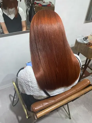 セミロング 髪質改善 伊藤のヘアスタイル