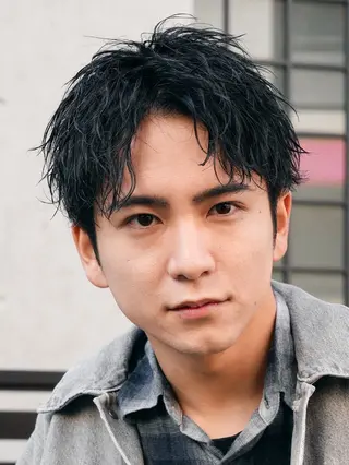 パーマ メンズ 土屋 嘉慧のヘアスタイル