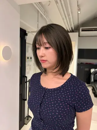 ミディアム うるぷるカラー 🤍 Naanoのヘアスタイル