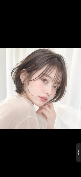 ショート 似合わせカット✂️ Honoka🫧のヘアスタイル