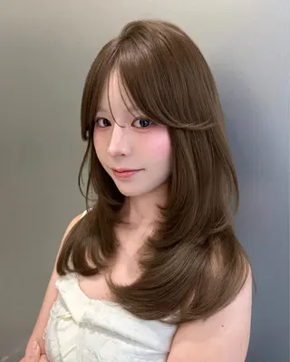 セミロング 🌟似合わせカット No.1🌟ホノのヘアスタイル