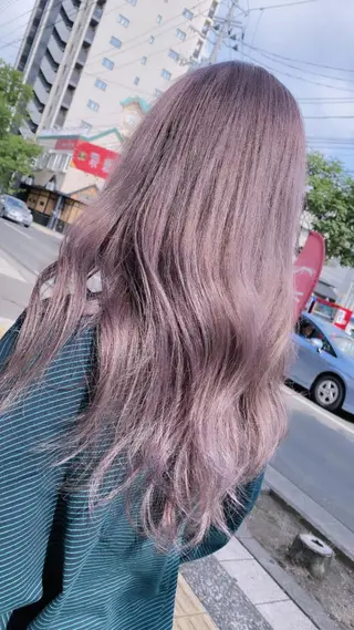 ロング カラー 【育休中】EARTH 荒井店HARUNAのヘアスタイル