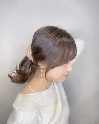 セミロング 高槻No.1🇰🇷 韓国ヘア 橋口陽太のヘアスタイル