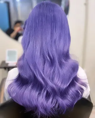 ロング カラー 艶髪ハイトーン💎 Rukumoのヘアスタイル