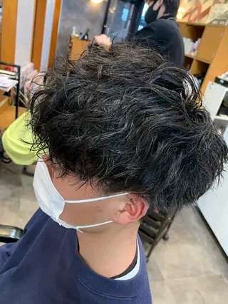 パーマ メンズ stylist 静音「LEON」のヘアスタイル