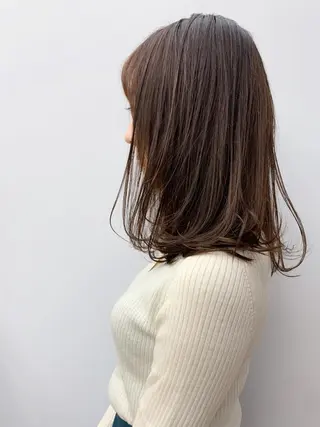 ミディアム カラー 髪を綺麗にする人 似合わせ DAITOのヘアスタイル