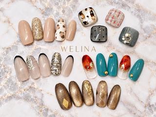 ネイル WELINA Fujisawaのネイルデザイン