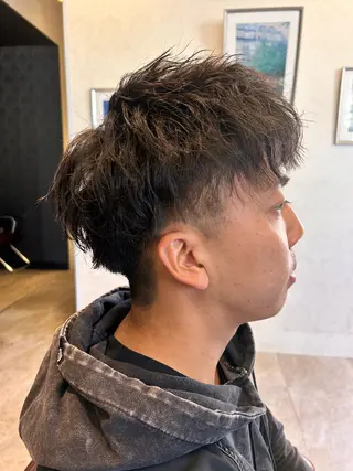 ショート パーマ メンズ 🍁メンズ特化美容師 /関根玲空🍁のヘアスタイル