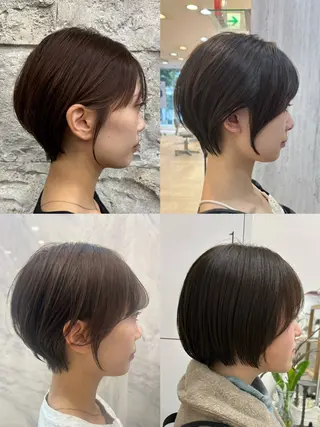 ショート Gardenhair 小笠原篤矢ショートのヘアスタイル