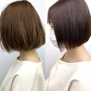 ショート カラー パーマ ヘアアレンジ メンズ 初めてでも安心🌟 newi町田✂のヘアスタイル